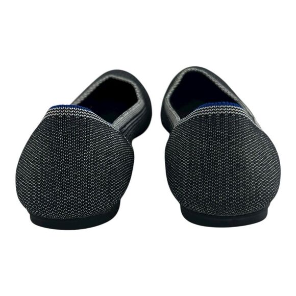 Rothy’s Womens Size 8 The Flat Grey Birdseye Round Toe Flats - Picture 7 of 10